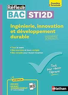 Bac STI2D - Ingénierie, innovation et développement durable - 1re/Tle - Réflexe - Bacs 2026 et 2027 (9)
